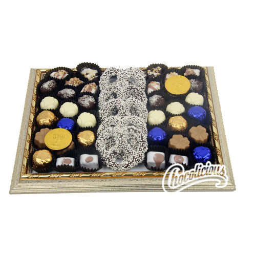 Chanuka Frame Chocolate Platter