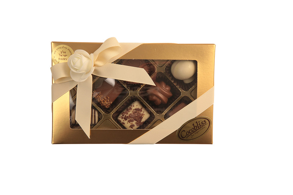 Medium Dairy Chocolate Gold Gift Box