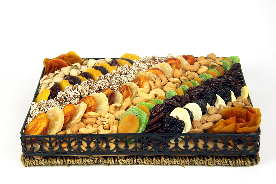 Extra Large Dried fruit Tu'bshvat Fruit platter